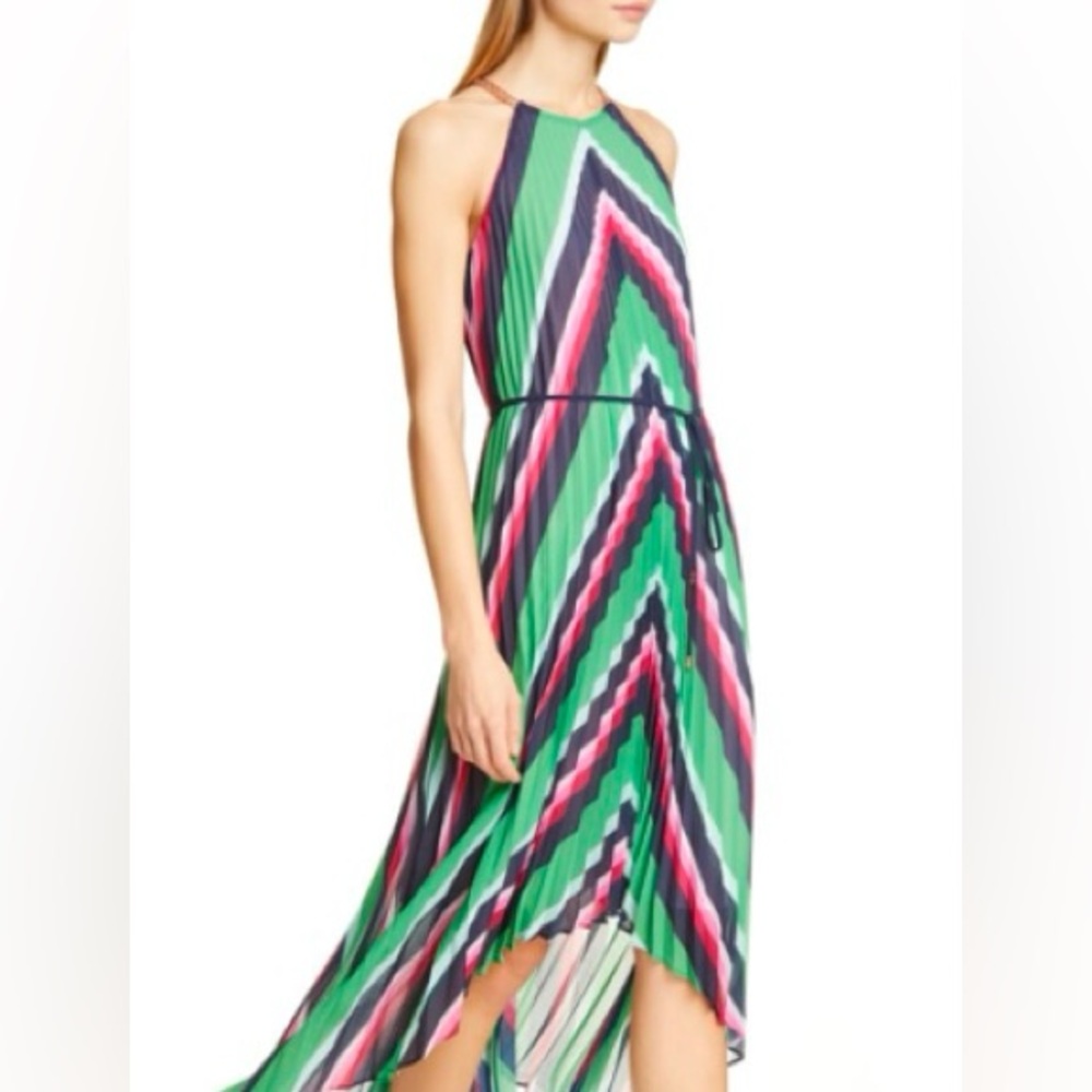 Ted Baker Shannah directional striped dress Size 1